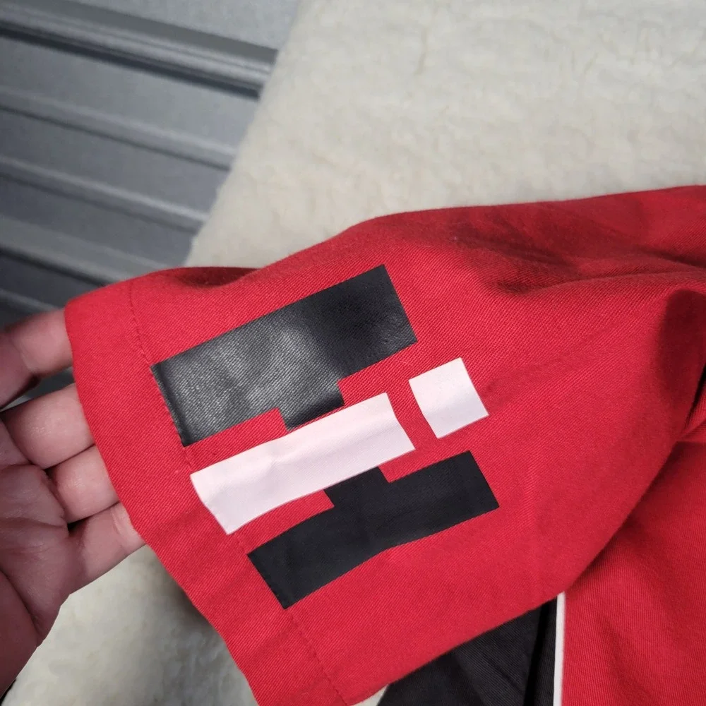 Speed Zone Race Gear Full Throttle Pulling Team Shirt Mens 2XL Red Black Racing - Picture 10 of 10